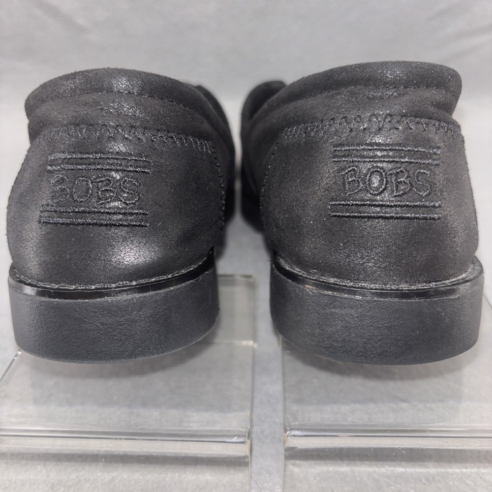 Bobs by Skechers Chill Lugs Urban Spell Women 8.5 Black Slip On Memory Foam EUC - Picture 4 of 16
